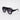 Mirage Sunglasses black oversized sunglasses thick frame bold modern fashion eyewear product shot.