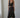 Miwa Top black halter top full body outfit front view.