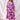 Nusa Maxi Dress vibrant tropical print maxi dress on model full body front view showing flowy silhouette, lightweight fabric, and relaxed summer fit
