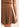Close-up of Ragit Short chocolate brown pleated shorts showing textured fabric, structured pleating, and soft draped construction.