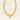 Romy gold plated heart necklace on neutral background.