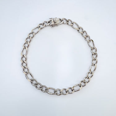 A chunky gold-filled chain necklace with a gold-tone clasp, displayed against a white background.