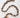 Twilight Sequin Rope Necklace displayed on white backdrop, braided rope with gold, bronze, and charcoal sequins, statement jewelry by Matte