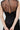 Wada Top close-up detail of sheer mesh back panel and structured corset-inspired fit.