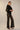 Yanz Mesh Top sheer mesh top full body outfit side view.
