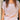 Yorke Blouse lightweight square neck top in soft neutral tone worn on model showing relaxed fit and rolled short sleeves.