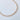 Aeris tennis necklace by Matte, 14-inch gold filled full-stone chain with 5 mm cubic zirconia, continuous sparkle on neutral background