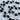 Alkemie Freshwater Pearl Necklace by Matte, Tahitian black freshwater pearls with silver beading on neutral fabric background