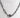 Aziel necklace by Matte, black enamel paperclip chain with pavé heart clasp