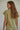 Barbara Top sage green textured waffle knit top back view