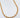 Bard chain necklace in gold by Matte with elongated paperclip links