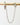 Basia gold filled stud cuff chain earrings with delicate link chain