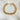 Belle necklace by Matte, gold plated chunky chain on neutral background