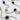 Blueheron Necklace by Matte, colorful pearls with silver chain on white background