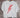 Bono Tee — white cropped t-shirt with bold red lightning bolt graphic, styled hanging on wooden hanger against rustic wall background.