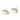 Boston Stud Earrings gold filled pavé ear climber stud earrings with sparkling zirconia stones on neutral background.