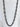 Briar necklace by Matte, black enamel chunky chain with pavé crystal clasp