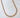 Calisse Necklace by Matte, 16-inch gold filled chain on neutral background