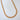 Calisse Necklace by Matte, 16-inch gold filled chain on neutral background