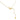 Cassiopeia Necklace by Matte, gold plated crescent moon and star lariat necklace on white background