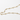 Ceketi Necklace delicate gold filled station necklace with polished bead accents on chain.