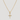 Cross Necklace delicate gold chain with classic cross pendant displayed on neutral background.