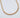 Danica necklace by Matte, gold filled chain (16" + 2" extender) on white background