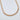 Danica necklace by Matte, gold filled chain (16" + 2" extender) on white background
