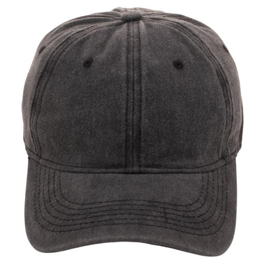 Dark gray baseball cap on a white background