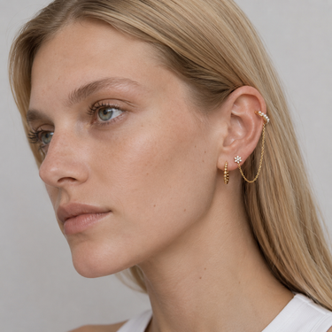 Jeanie Cuff Stud Earring