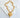 Fabrizia necklace by Matte, 17″ gold plated chain with 2″ extender on neutral background