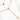 Fanny Necklace by Matte, double-layered gold plated necklace with delicate star pendants on white surface