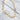 Fen Necklace gold filled beaded chain by Matte on marble background