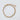 Gold plated Caeli bracelet with delicate cross-link design on white background