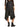 Granada Black Lace trimmed skirt worn by a model on a white background