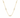 Gympi Necklace close-up of fine chain with evenly spaced stone details on neutral background, highlighting light-catching gold finish