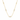 Gympi Necklace close-up of fine chain with evenly spaced stone details on neutral background, highlighting light-catching gold finish