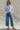 Full-length front view of The Hampton Stripe Shirt.