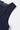 Close-up of Hotflix sleeveless denim top showing the shoulder, armhole, and contrast stitching.
