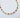 Howl Necklace gold filled chain with multicolor gemstones on white background