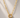 Inzu Necklace gold paperclip chain with circular clasp detail, polished 18k gold filled finish on neutral background.