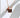 Jaca necklace by Matte, gold plated chain with pavé lock and key charms on white background