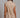 Kaia Vest back view of beige sleeveless tailored vest.