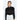 Keira Sequin Blouse by Matte – black satin button-down blouse with sequin shoulder embroidery, close view