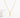 Kimori Necklace gold fish pendant necklace on delicate chain displayed on neutral background