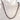 Losa Necklace by Matte, black enamel chain necklace displayed on neutral background