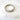 Close-up of Luella ring: gold plated with sparkling pavé stones, Matte minimalist jewelry