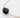 Luna Negra Pavé Necklace by Matte, gold chain with black pavé gemstone bead