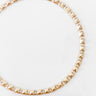 Mireya necklace by Matte, gold plated spiked choker on white background