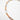 Muse Necklace two-toned chain necklace by Matte on a white background.   Highlighting 16‑inch gold filled chain with gold‑and‑silver oval links on neutral background.